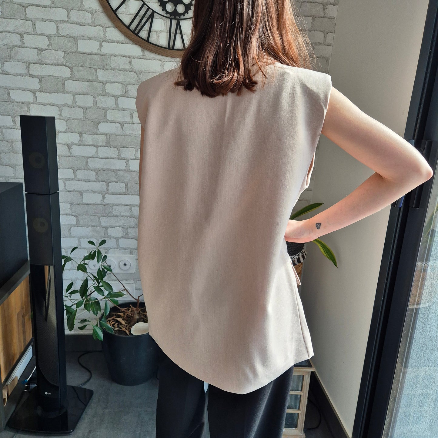 Blazer sans manches ABBY