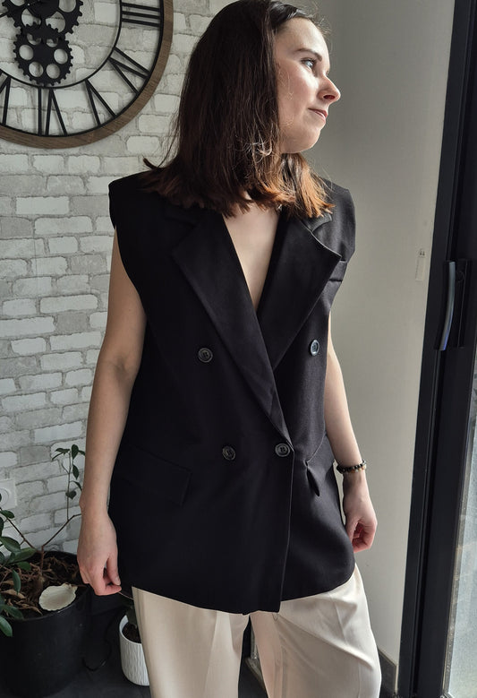 Blazer sans manches ABBY