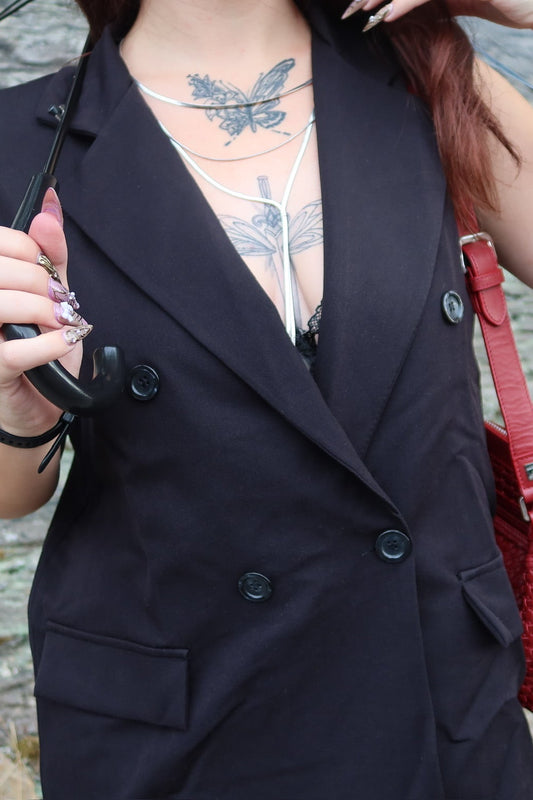 BLAZER SANS MANCHES ABBY