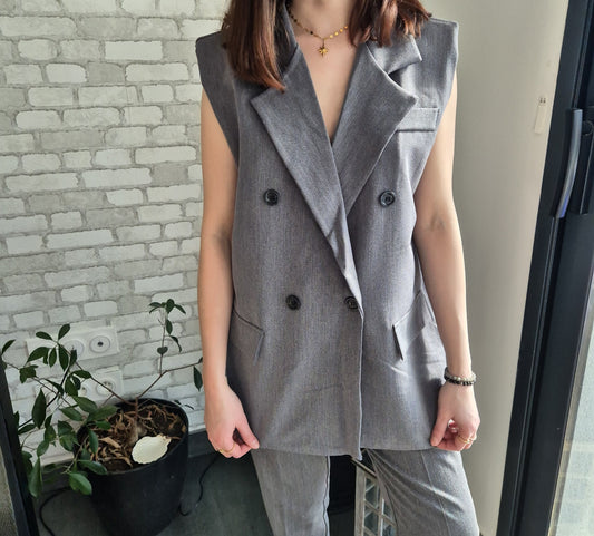 Blazer sans manches ABBY