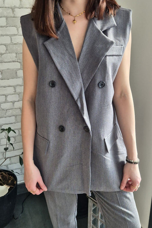 BLAZER SANS MANCHES ABBY