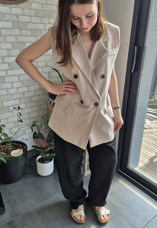 Blazer sans manches ABBY