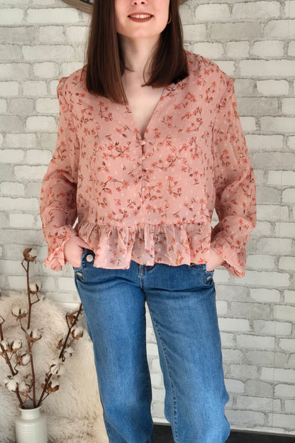 CHEMISIER FLEUR